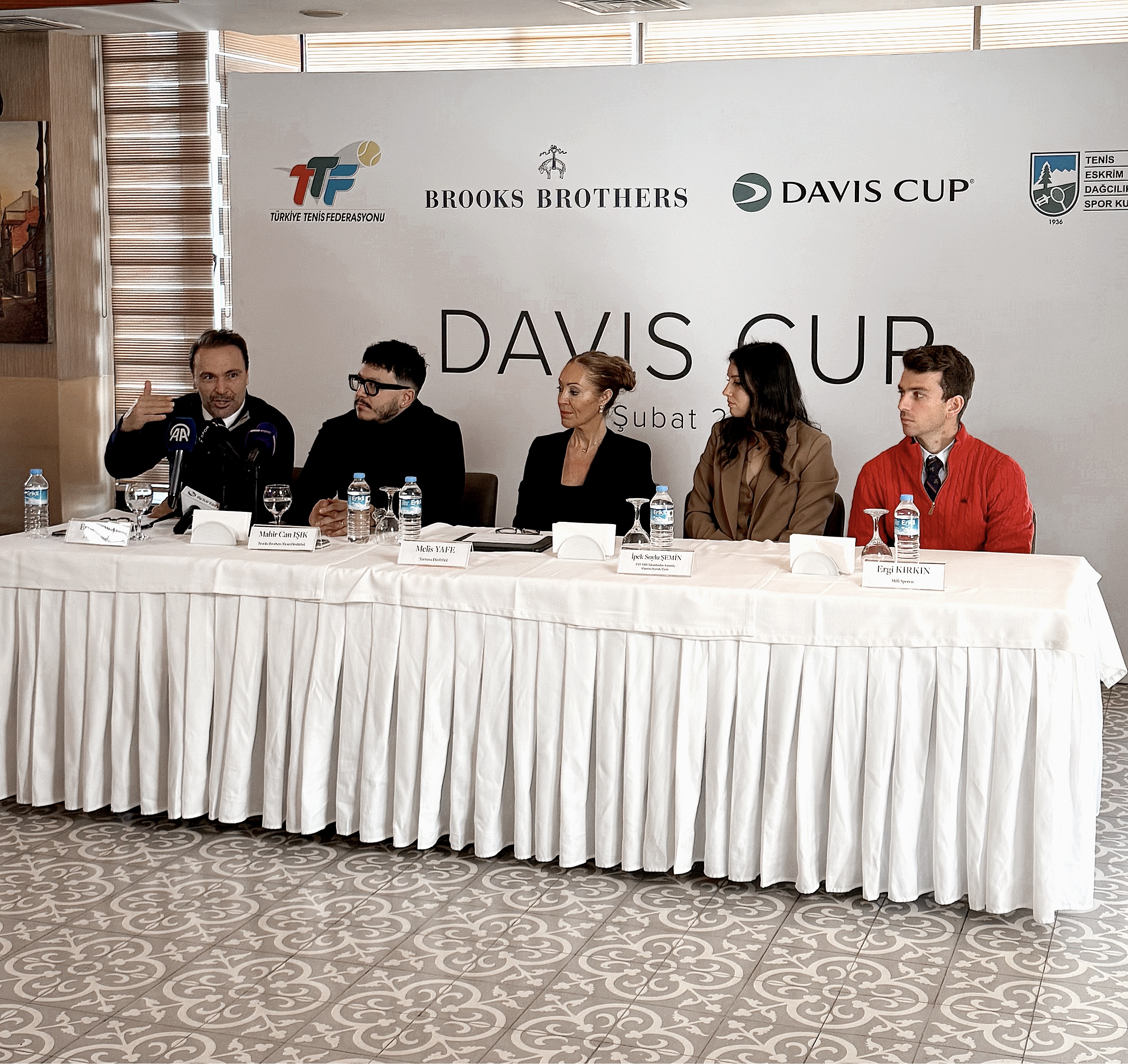 Davis Cup Türkiye-Meksika World Group I Play Off Tanıtım Toplantısı Gerçekleşti