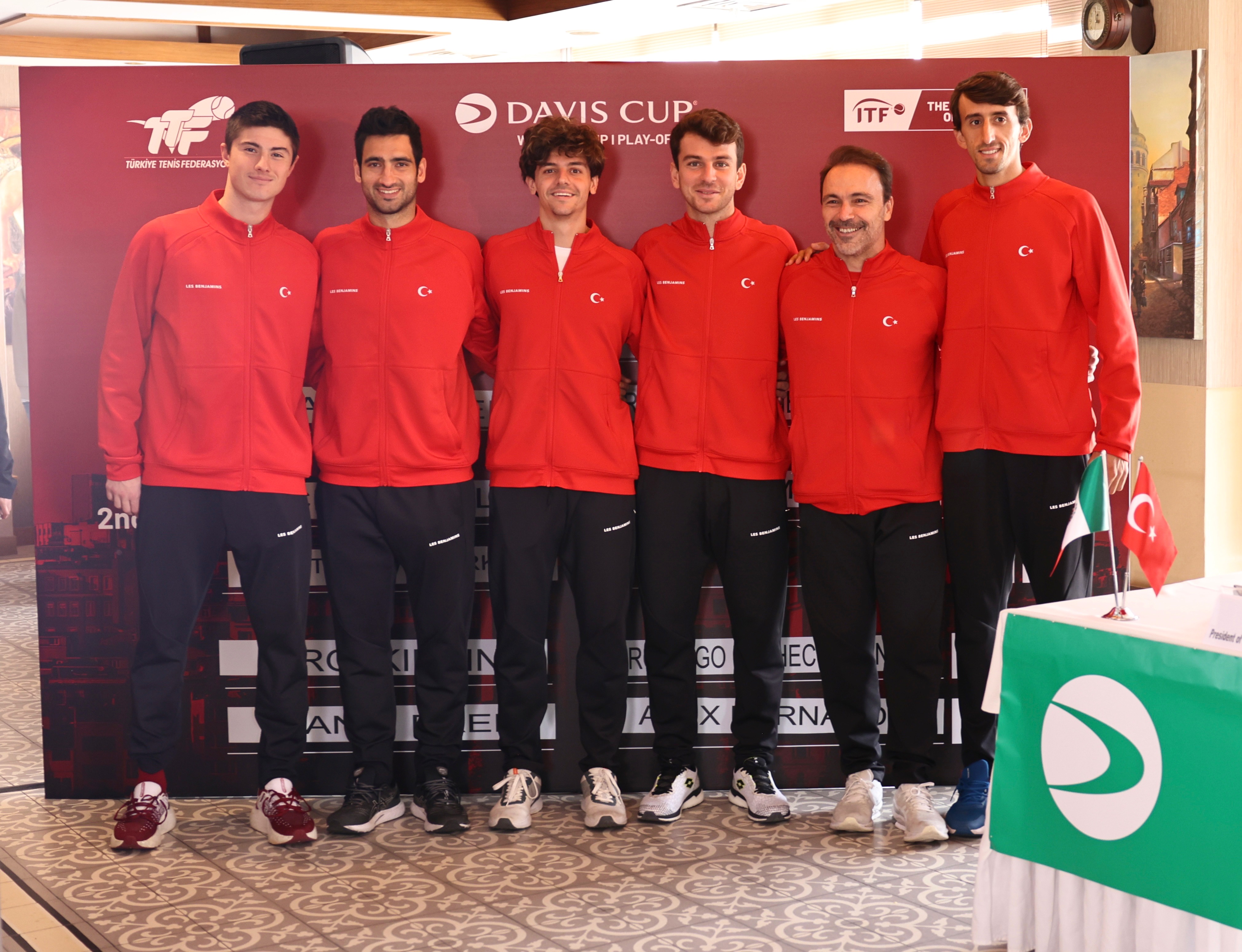 Davis Cup Türkiye-Meksika Eşleşmesinin Kuraları Çekildi