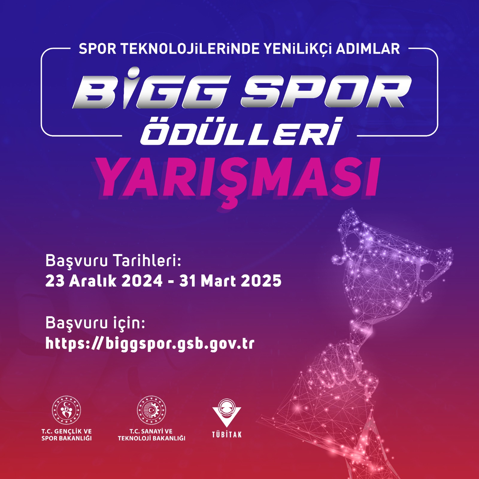 BİGG SPOR Ödülleri Yarışmasına Başvurular Başlıyor