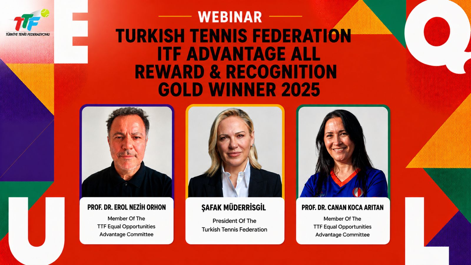 Turkish Tennis Federation Presents Gold Award-Winning Equal Opportunity Strategy to Member Country Federations at World Tennis